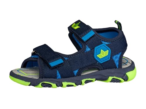 Lico Unisex Kinder Palau V Sandalen, Marine Blau Lemon, 31 EU