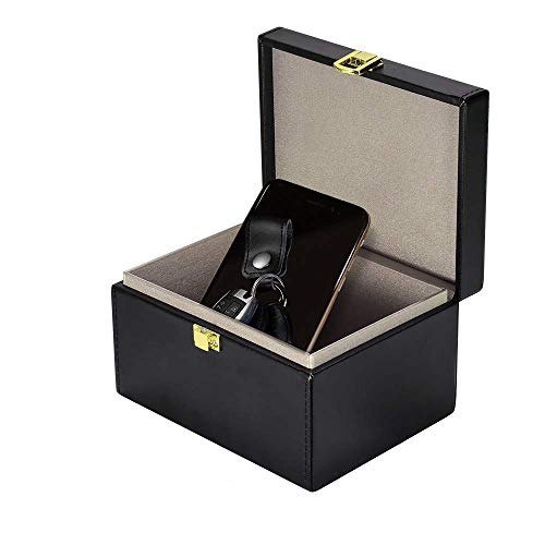 Faraday Key Protector Box, DDSKY Car Keys Signal Blocker Box RFID Signal Blocker Pouch for Car Keys, Single Lock