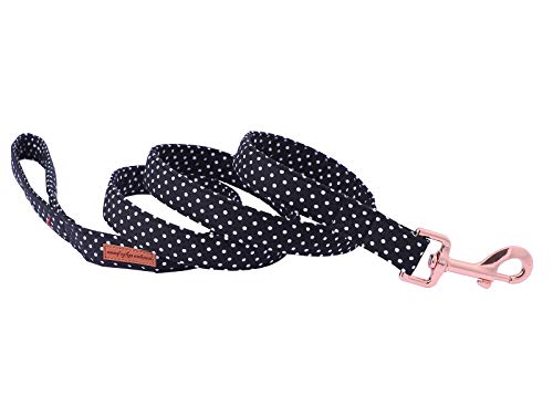 Unique style paws Handgemachte haltbare Hundeleine Weiche Bequeme Griffleine für Hund 3 Größe 8 Muster