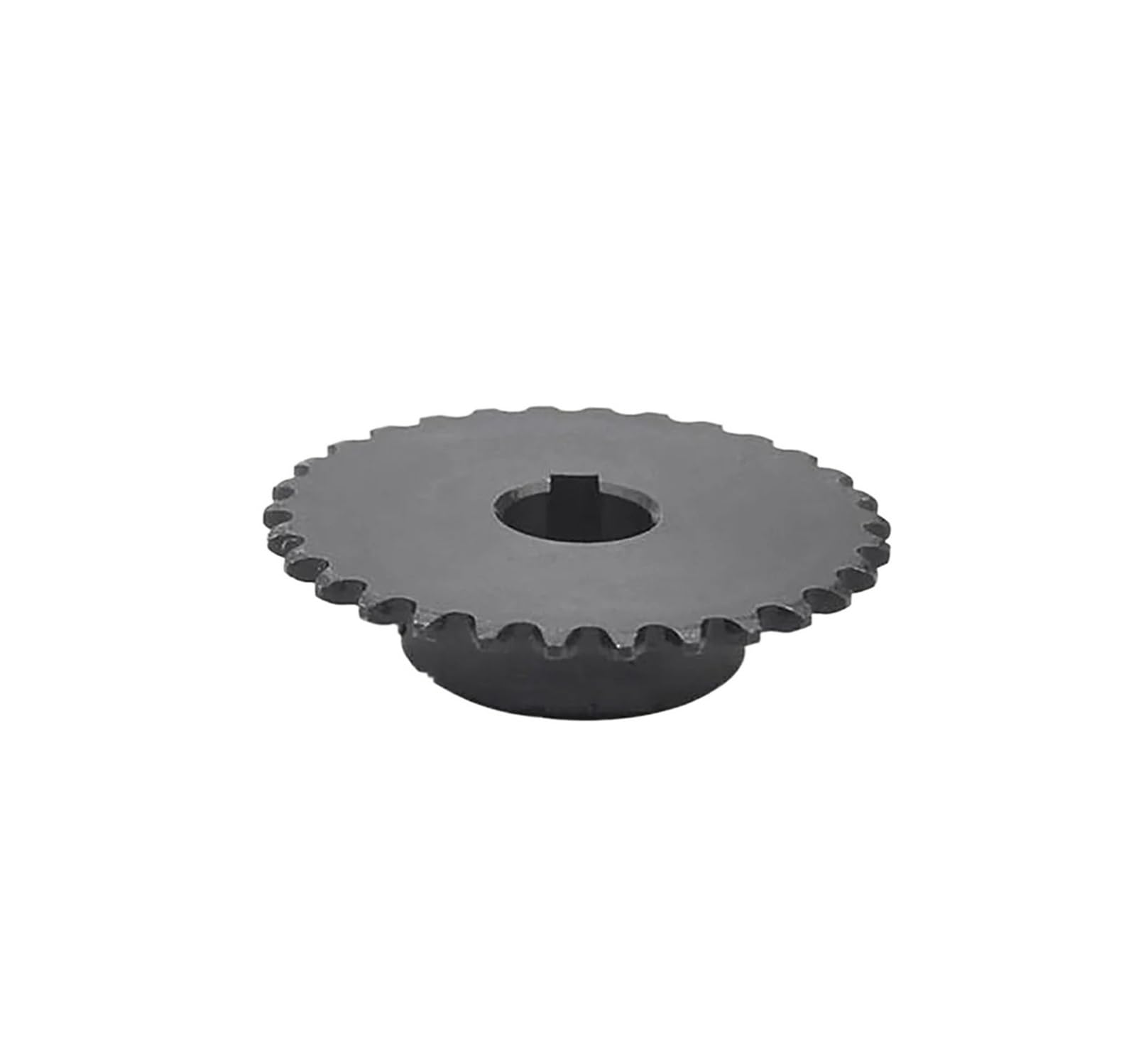 Bevel Gear Pinion Hardware Mechanical 04C Chain Gear 20-25 Tooth 12mm Keyway Bore 45# Steel Industrial Sprocket Wheel Motor Chain Drive Sprocket(20 Teeth)
