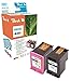 Peach H62 Print Heads XL (BK, C) Replaces HP No. 62XL, C2P05AE, C2P07AE for e.g. HP Envy 5640 e-All-in-One, HP OfficeJet 5744, HP Envy 7640 e-All-in-One, HP Envy 5644 e-All-in-One