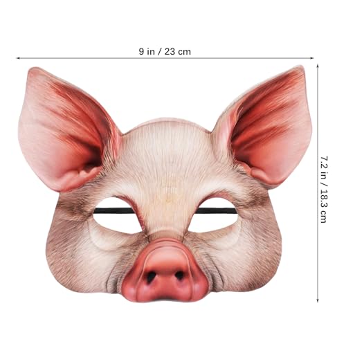 Masque de cochon effrayant pour Halloween et soirées costumées - 2