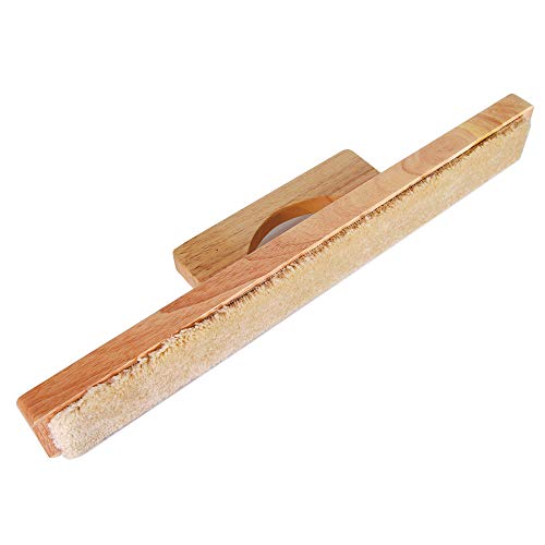 Idealenjoy Shuffleboard Wipe Sweep -Shuffleboard Brush-Wood Color #TOP3