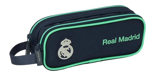 REAL MADRID 2ª EQUIPACIÓN 25/26 - Portatodo Doble Niño,...