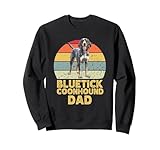 Photo Gallery bluetick coonhound dog dad retro funny dogs lover& owner felpa Photo Gallery bluetick coonhound dog dad retro funny dogs lover& owner felpa