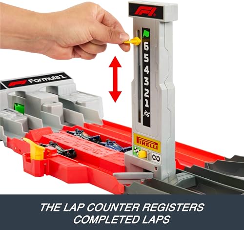 ​Hot Wheels Formula 1® Grand Prix Circuit & 3 Cars (Teams May Vary) - image 4