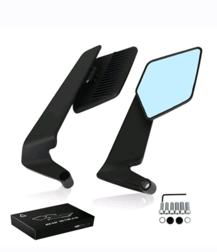 Image of Aerodynamic Mirror Aluminium