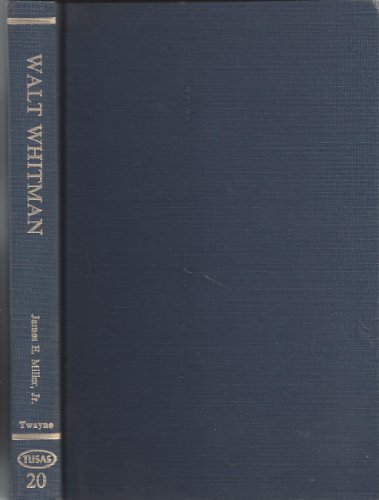 Walt Whitman 0805707921 Book Cover