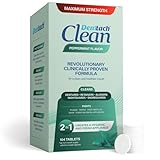 Denttach Clean Retainer and Denture Cleaner Tablets, Denture Cleaning Tablets Deep Cleanser Removes Old Stains, Odors, For Fresh Retainers,...