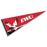Eastern Washington Eagles EWU Logo Pennant Flag