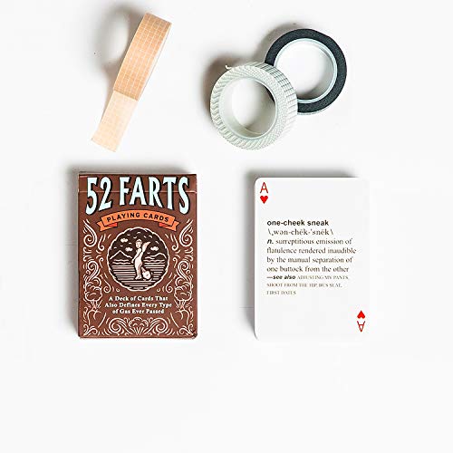 Baraja de Naipes Knock Knock 52 Farts con Humor para Adultos miniatura 7