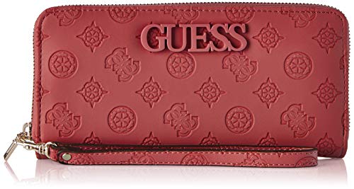 Preisvergleich Produktbild Guess Damen Janelle Geldbörse, Rot (Merlot), 3x11x21 centimeters