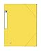 Produktbild Oxford Eckspannermappe A4, mit 3 Klappen aus Karton, gelb, 10er Pack