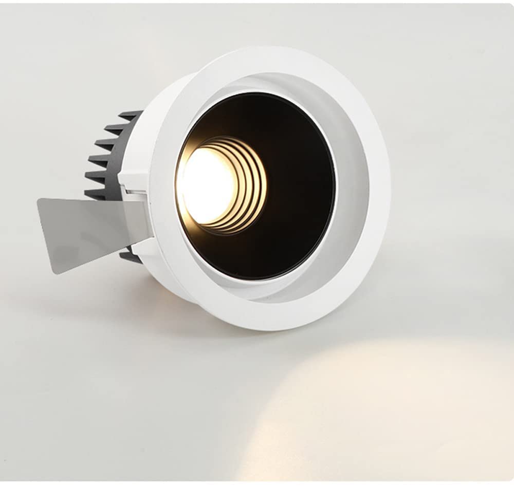 Paquete de 4 Luces LED empotrables de 3,5 Pulgadas para Pasillo y guardarropa, Kit de conversión de Repuesto de 10 W, 12 W y 15 W, 6000 K, 4000 K y 3000 K.,15w-3000k