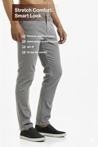 Image of BELANO Men's Corduroy Jeans Style