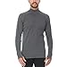 Minus33 Merino Wool 714 Isolation Men's Midweight 1/4 Zip Charcoal Grey Medium