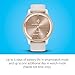 Garmin vívomove Trend, Stylish Hybrid Smartwatch, Long-Lasting Battery Life, Dynamic Watch Hands and Touchscreen Display, Ivory