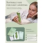 Rena Chris Natural Jade Gua Sha Facial Tools - Acupressure & Gua Sha for Face Massage, Jawline Sculpting, Puffiness Reduction, Skin Care Tool (Green) - Image 5