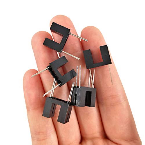 Hailege 20pcs ITR9608 ITR9608F ITR-9608 DIP-4 Opto Photo Interrupter Optischer Sensor Optischer Schalter Optischer Unterbrecher Photoelektrischer Sensor DIP4
