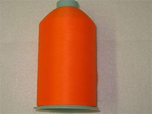 Bulk Flo Orange - Polyester- Wooly Ovelocking Sewing Thread 7000 yards