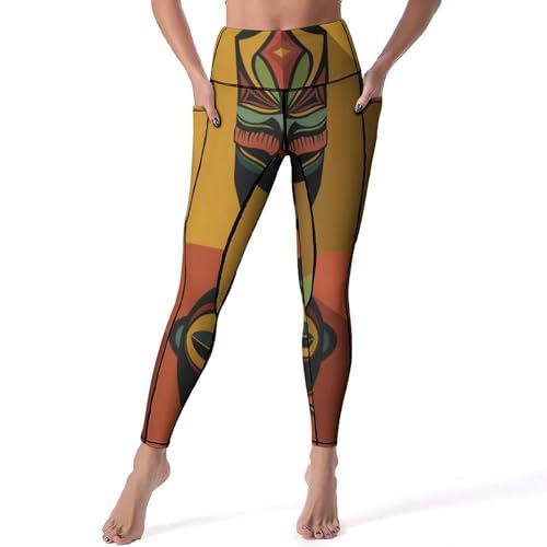 Legging de sport taille haute anti-glissement pour éliminer les gênes au gym S