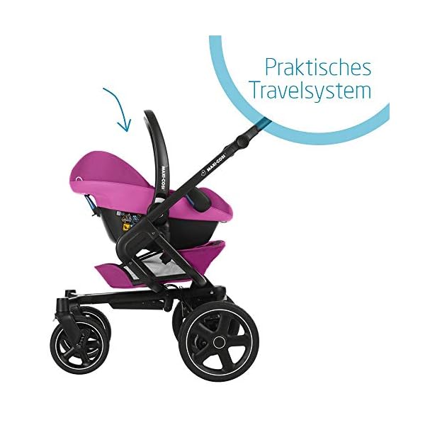 Maxi-Cosi Pebble Plus i-Size Babyschale, Gruppe 0+ Autositz für Babys, inkl. Sitzverkleinerer, nutzbar ab der Geburt bis… – Bild 7