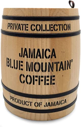 Café Blue Mountain de Jamaïque en grains Arabica torréfaction moyenne baril JA Coffee