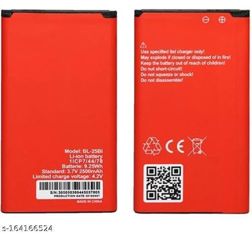 Welcozon Original BL-25BI Compatible for Itel It5600, 5600, It5606, 5606, Itel Power 400, It5620, 5620, It5616, 5616, It5622, 2500mAh, 3 Months Warranty (B0DFH9SX13) Amazon Price History, Amazon Price Tracker
