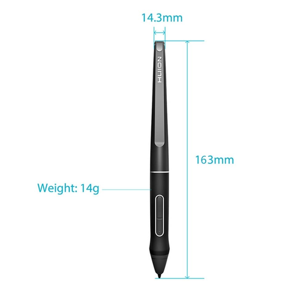 Stylet numérique de précision PW507 pour écrans tactiles, stylet intelligent pour tablette HUION Kamvas Pro 12/13/16/Kamvas 16/20