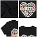 LBP Spanish Teacher Shirt for Women Maestra T-Shirt Bilingual Teacher Tee Tops Black