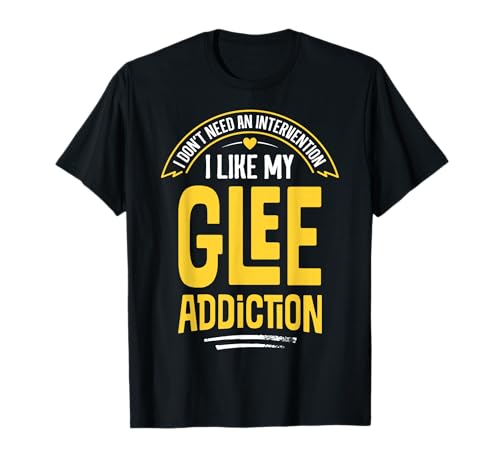 Lustiges Glee T-Shirt - I Like My Addiction T-Shirt für 17,99 EUR bei amazon.de Bild: Lustiges Glee T-Shirt - I Like My Addiction T-Shirt für 17,99 EUR bei amazon.de