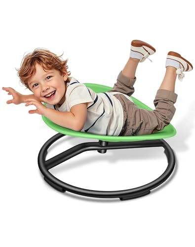 FERUERW Sensory Spinning Chair for Kids, 220LBS, Green