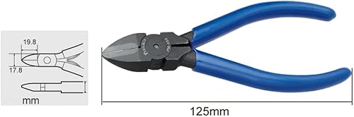 Miniatura 5 de Pro'skit PM-955 5 "Alicates de corte diagonal fuerte de acero de tungsteno Alicates de corte diagonal de alambre de acero Alicates diagonales