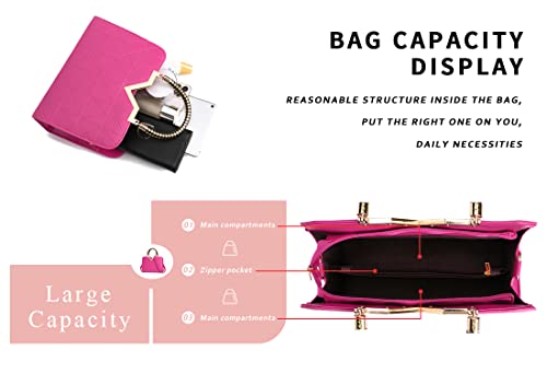 Image of JHVYF Shoulder bags for Women Trendy Crossbody bags Casual Satchels Purse Ladies' Tote Bag