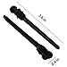12Pcs Dividing Duck Bill Clips, Clamp Hair Styling Clips Hairpin Metal Hairdressing Sectioning For Salon Styling Tools (Black)