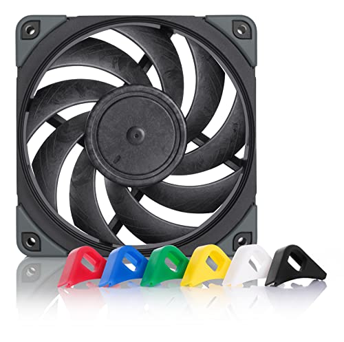 Noctua NF-A12x25 PWM chromax.Black.swap, Premium Quiet Fan, 4-Pin (120mm, Black) by Noctua - Used condition - US$34.44