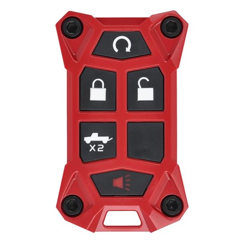 Porte-clés pour Chevy/GMC V1.5 rouge compatible modèles 2014 et plus