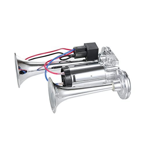 Bocina de aire universal de 12 V para viajar seguro en moto y scooter por ciudad 7