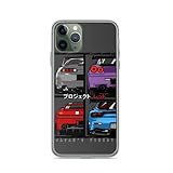 Generic Phone Case Japans Finest Supra R34 NSX Fd3s Rx7 Compatible with iPhone 12 11 X Xs Xr 8 7 6...