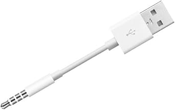 SANOXY USB Charger and SYNC Data Cable for Apple iPod Shuffle 3rd / 4th / 5th Generation (2X Value Pack)
