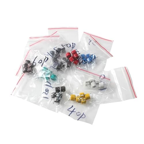 Kit de condensadores variables JML06 de 45 piezas con 9 valores ajustables 2