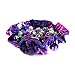 FanRoll Velvet Compartment Dice Bag with Pockets: Nebula, Role Playing Game Dice Accessories for Dungeons and Dragons