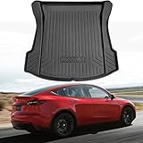 Fit Tesla Model 3 Trunk Mat Cargo Liner All Weather TPE Rear Cargo Trunk Floor Mat for Tesla Model 3...