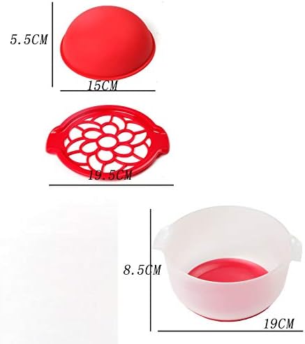 Silicone Pomegranate Bowl Pomegranate Peeler Deseeder Pomegranate Peeling Tool for Removing Seed