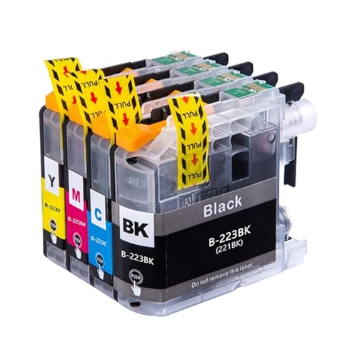 Cartouche d'encre LC223 compatible Brother DCP-J562DW J4120DW MFC-J480DW set de 4