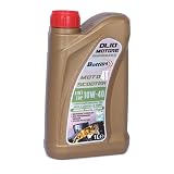 Bottari Olio Motore 4T 10W-40 Moto, Scooter, Quad, 4 Stagioni Sint Top 4T, Base Sintetica Alta Performance, Protezione Frizione Bagno d'Olio, Cambio Fluido, JASO MA2, API SL, Anti-Usura, 1L