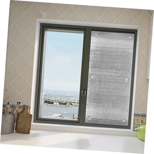 Película aislante de burbujas Ciieeo para ventanas 100x50cm miniatura 6