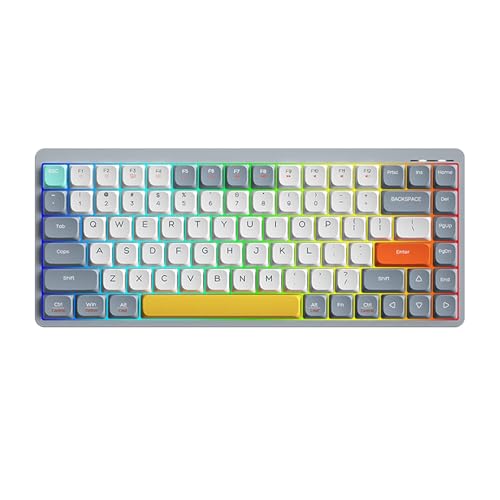 HOGREL YK75 PRO ^ CXJjJL[{[h zbgXbv\ 75z84L[ PBTL[Lbv RGBCeBO BT5.0/2.4G/USB-C Q[~OL[{[h SL[hՓ pz 1850mahobe