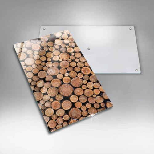 Planche à découper 30x52cm multifonctionnelle Wallfluent contre rayures et chaleur - 6