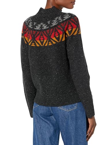 Pendleton Women's Fair Isle Mockneck Merino Sweater2